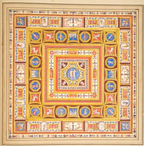 Holkham II. 23, Ashby II Albümünden bir folyo (kağıt üzerinde wc) by Francesco Bartoli