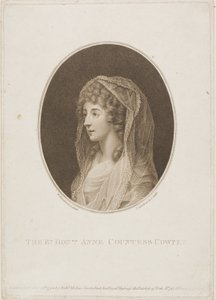 Anne Kontes Cowper by Francesco Bartolozzi