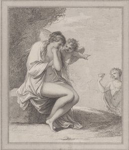 Ariadne, Aşk Tanrısı ve Bacchus, 1788.