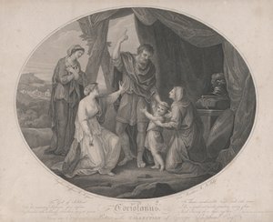 Coriolanus: Askerlerin Tanrısı, utandırmak için yenilmez... Shakespeare, Cori..., 3 Kasım 1785.