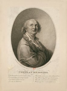 Kont Alessandro di Cagliostro 1743-1795. by Francesco Bartolozzi