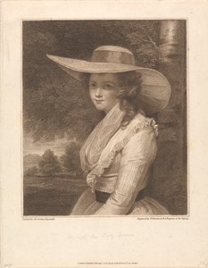 Lavinia, Kontes Spencer, Vikontes Althorp by Francesco Bartolozzi