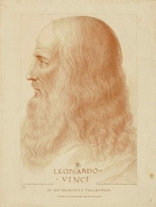Leonardo da Vinci, 1795. by Francesco Bartolozzi