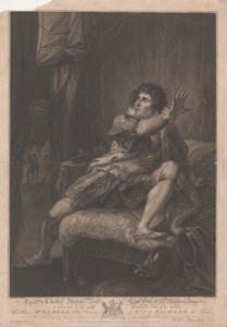 Kral Üçüncü Richard Karakterinde Bay Kemble - "Richard III", Perde V, Sahne V by Francesco Bartolozzi