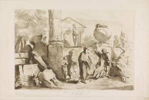Tobit ve Ölülerin Gömülmesi Castiglione