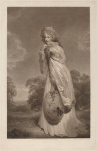 elizabeth farran by Francesco Bartolozzi after Sir Thomas Lawrence