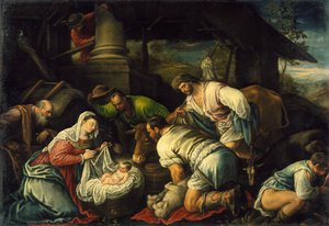 Çobanların Tapınması, c.1585-1590