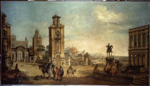 Francesco Battaglioli (ec. venit.) (1722-1790) 18. Yüzyıl Hermitage Müzesi, Saint Petersburg