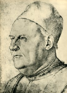 Venedikli bir senatörün portresi, 1487, 1943. by Francesco Bonsignori