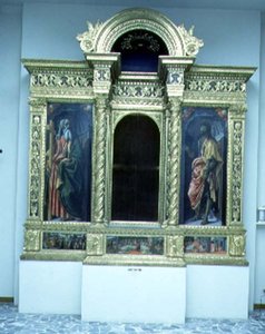 Ayinlerin Çadırı, c.1484-6 (panelde mizaç) (ayrıca bkz. 94758-9) by Francesco Botticini