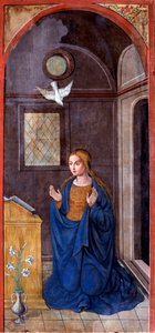 Müjde: Meryem (Resim, 1549 civarı) by Francesco Brea