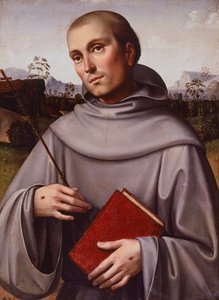 St. Francisco, yaklaşık 1500, Francesco Francia (yaklaşık 1450-1517), panel, 55x45 cm