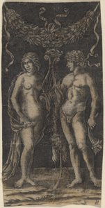 Herkül ve Deianira by Francesco Francia or Peregrino da Cesena