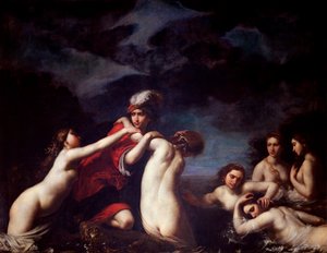 Hylas ve Periler Tablosu Francesco Furini (1604-1646) Floransa, Palazzo Pitti