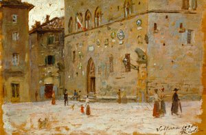 Francesco Gioli (1846-1922) tarafından Volterra