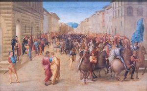 Charles VIII'in Floransa'ya girişi