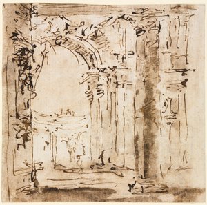 Bir Çift Çizim: Villa Pisani ve Piazza San Marco Labirenti