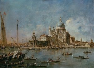 Punta Della Dogana, Santa Maria della Selamı ile. 1770