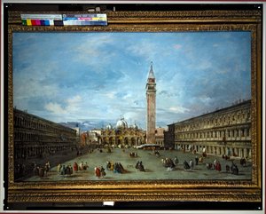 Aziz Mark Meydanı, Venedik by Francesco Guardi