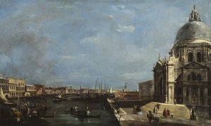 Büyük Kanal, Venedik, c.1760 by Francesco Guardi