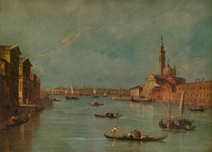 San Giorgio Adası, Venedik, c1770, 1938 by Francesco Guardi