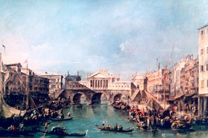Venedik, c1775 by Francesco Guardi