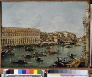 Fabbriche Nuove di Rialto ile Büyük Kanal