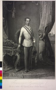 Avusturya İmparatoru I. Franz Joseph by Francesco Hayez