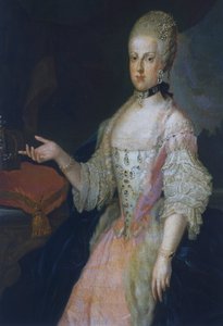 Avusturya Maria Carolina portresi (Viyana