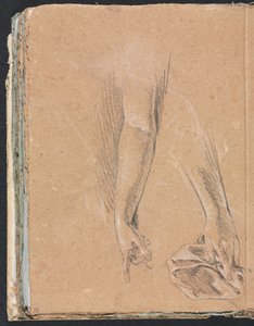 Verona Sketchbook: Perdeli kollar ve eller (sayfa 78) by Francesco Lorenzi