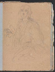 Verona Sketchbook: Beyler sayfa 55, 1760. by Francesco Lorenzi