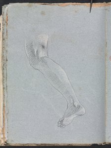 Verona Sketchbook: Sol bacak sayfa 28, 1760. by Francesco Lorenzi