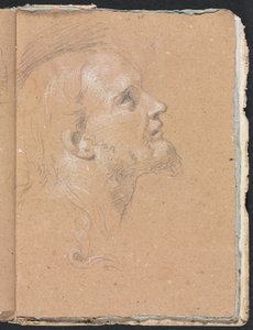 Verona Sketchbook: Profildeki erkek kafa (sayfa 91)