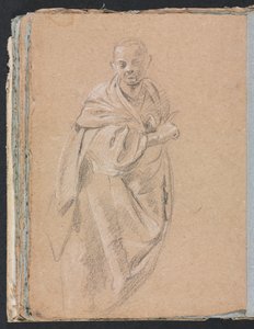 Verona Sketchbook: Daimi keşiş sayfa 52, 1760. by Francesco Lorenzi