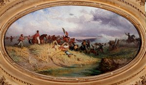 Risorgimento: “” İtalyan vatansever Giuseppe Garibaldi, Volturno Nehri