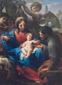 Gerisi Mısır uçuşunda (tuval üzerine yağlıboya)