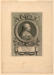 Papa Pius VI (1775-1799) by Francesco Piranesi