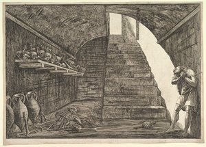 Hapishane Sahnesi.n.d. by Francesco Piranesi