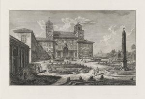 Villa Medici by Francesco Piranesi
