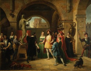 Francis I, Benvenuto Cellini