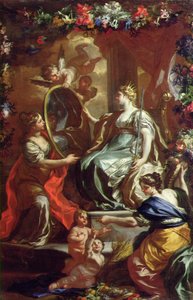 Görkemli bir saltanatın alegorisi, c.1730 by Francesco Solimena
