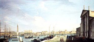 Bacino di San Marco, Doges Sarayı ve Riva degli Schiavoni (18. yüzyıl) ile