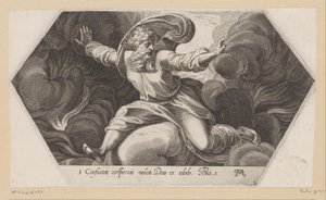 Tanrı ışığı karanlıktan ayırır Raphael