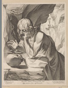 Aziz Hilarion by Francesco Villamena