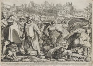 Il Bruttobuono (Sokak Dövüşü) by Francesco Villamena