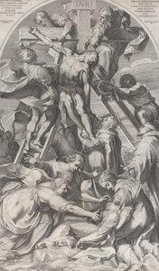 Haçtan İniş, 1606. by Francesco Villamena