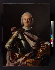 Kont James Joseph O"Mahoney, Napoliten Hizmette Korgeneral portresi. Aziz Januarius Şövalyesi, 1748 by Francesco de Mura