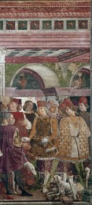 Allegory of April, detail with Borso d