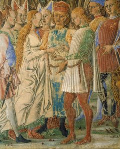 İtalya, Ferrara, Palazzo Schifanoia, Ayın Salonu, Haziran ayı, Francesco del Cossa (1436-1478) by Francesco del Cossa