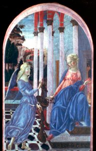 Duyuru, c1470-1472 by Francesco di Giorgio Martini